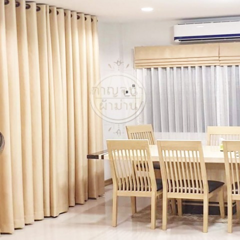 รับออกแบบติดตั้งผ้าม่านตาไก่ ลำลูกกา รังสิต